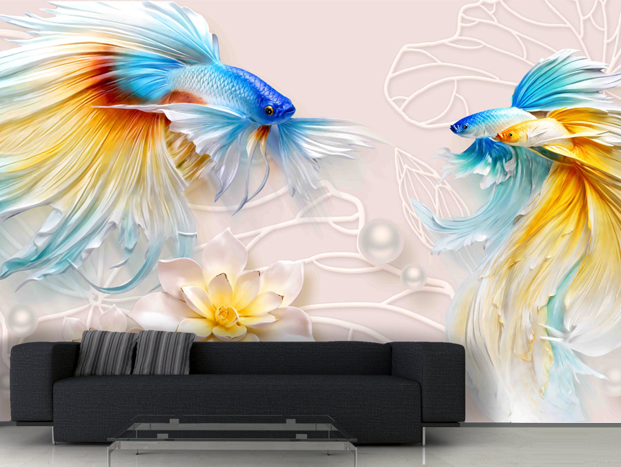 Wallpaper | 3D fish