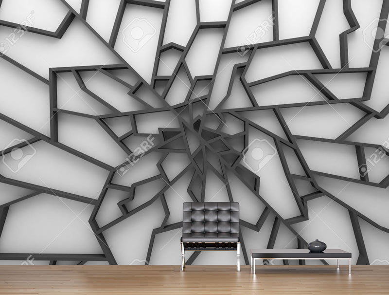 Wallpaper | 3D cracks