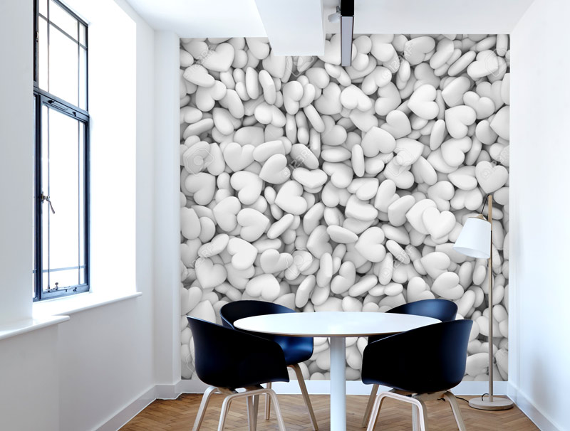 Wallpaper | 3D hearts