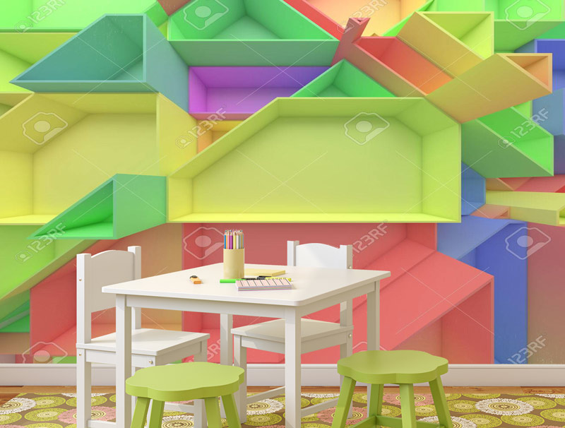 Wallpaper | Colorful building blocks