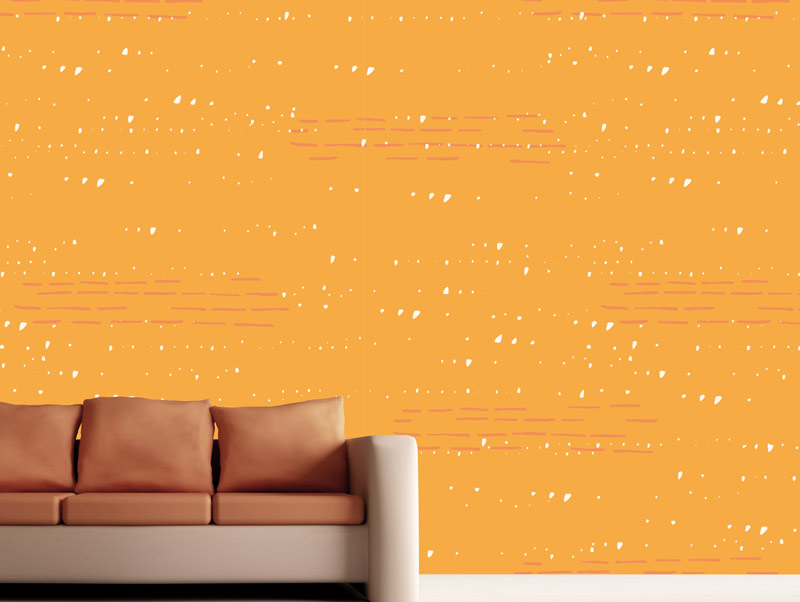 Wallpaper | Modern yellow minimalism