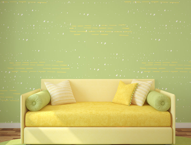 Wallpaper | Modern green minimalism