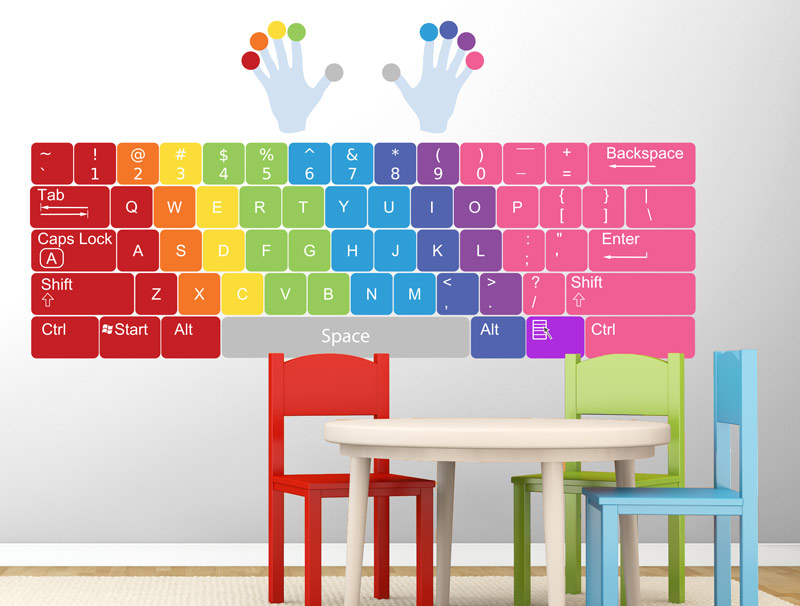 Wall sticker | Keyboard