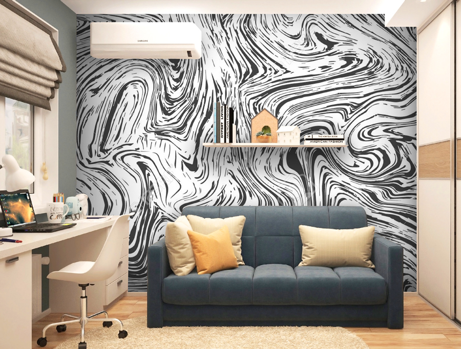 Wallpaper | Designed abstract shapes