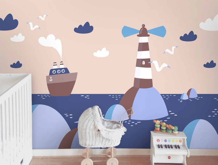 Wallpaper | Sailing brown ship