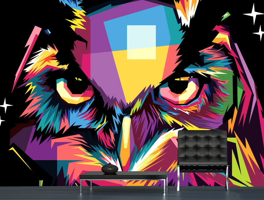 Wallpaper | Illustrated owl