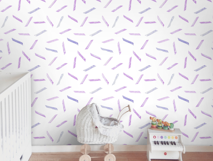 Wallpaper | Long purple candy