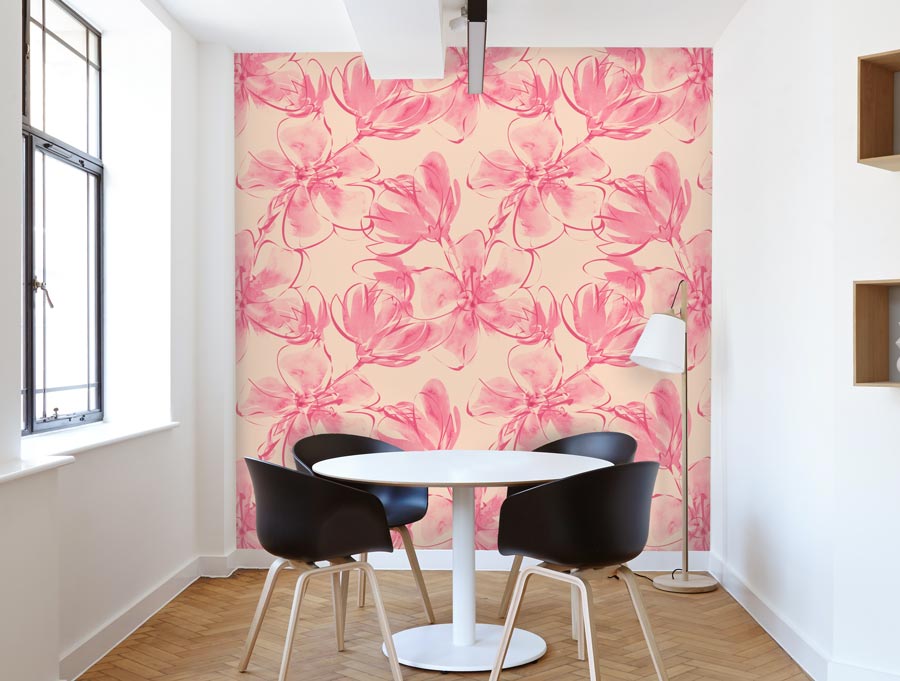Wallpaper | Pink flowers