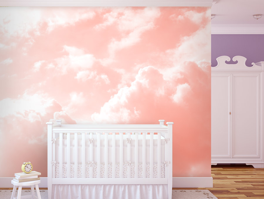 Wallpaper | Pink soft clowds