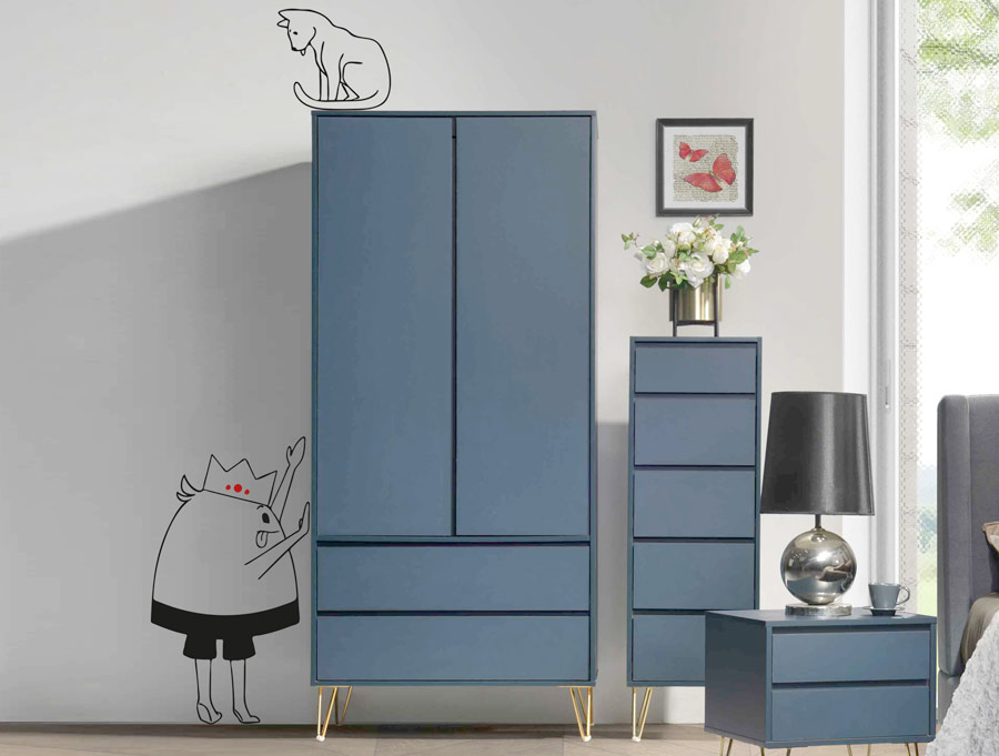 Wall sticker | Lil pit and cat