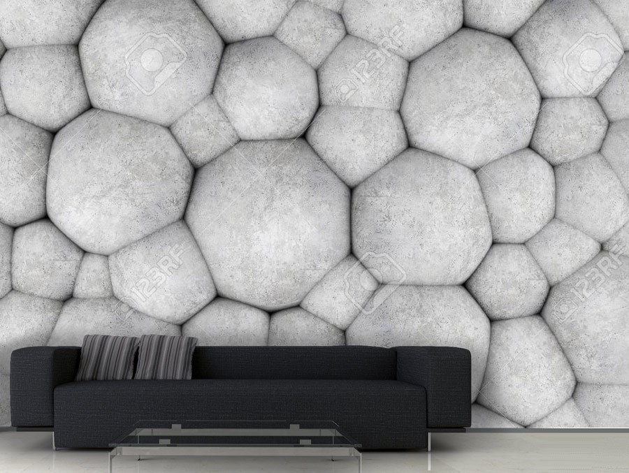 Wallpaper | 3D squashed balls