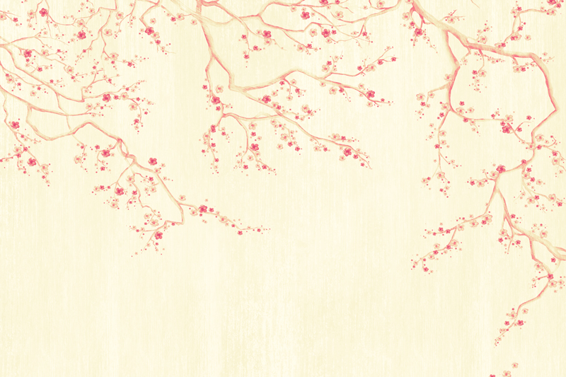 Wallpaper | Cherry tree yellow