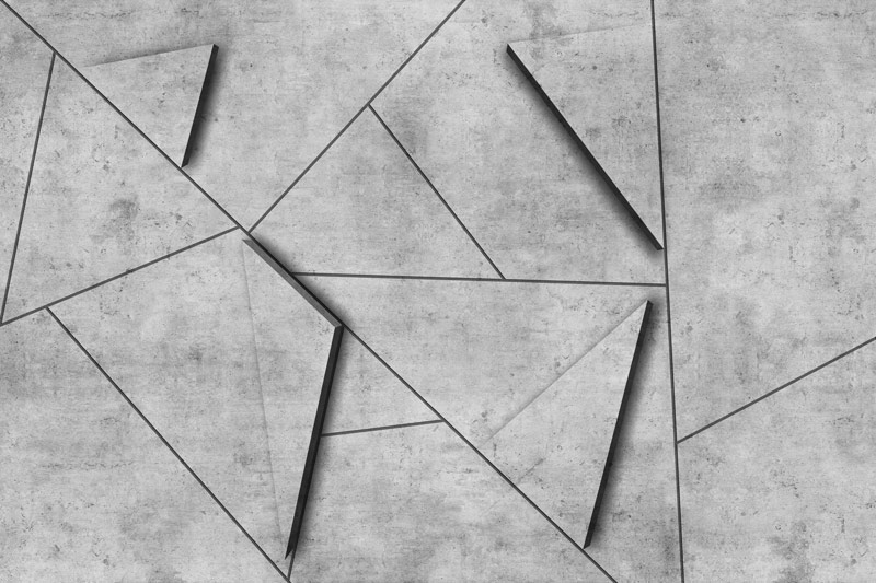 Wallpaper | 3D concrete slices