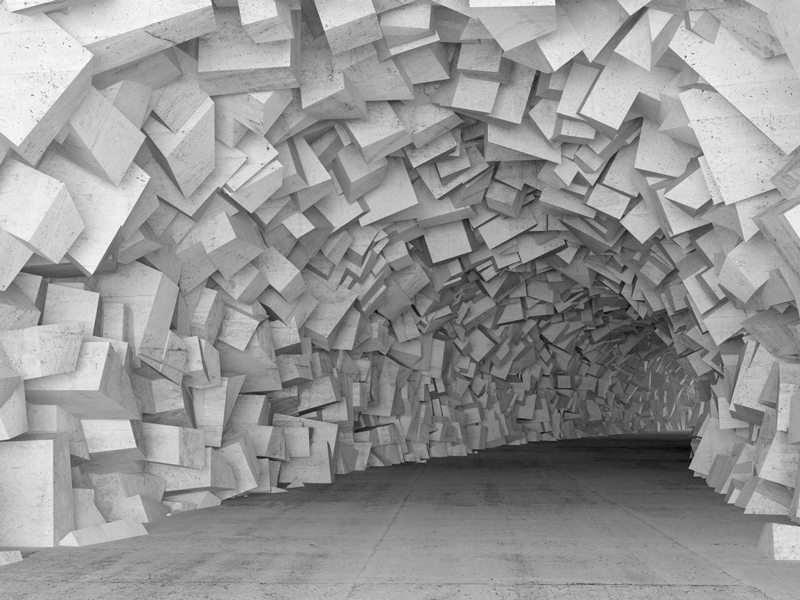 Wallpaper | 3D tunnel