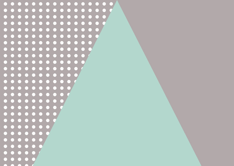 Wallpaper | Abstract shapes of grey and turquoise