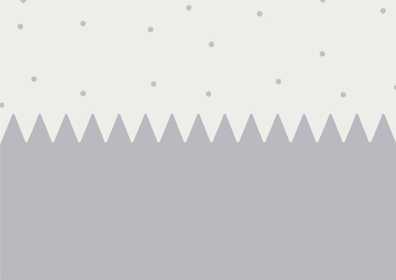 Wallpaper | Grey snowflakes