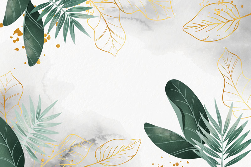 Wallpaper | Abstract plant design