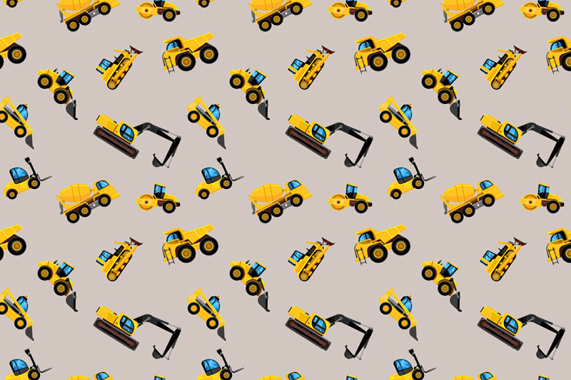 Wallpaper | Tractors and buldozers grey background