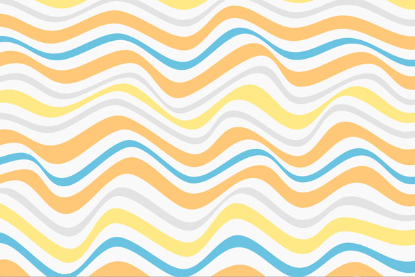 Wallpaper | Yellow and blue waves