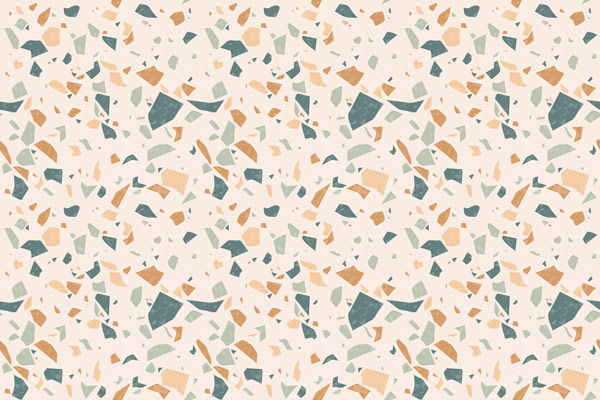 Wallpaper | Bits and pieces green and orange