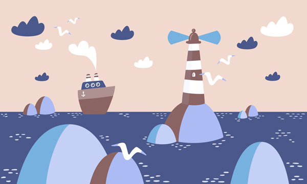 Wallpaper | Sailing brown ship