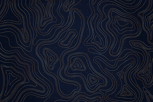 Wallpaper | Blue background abstract shapes