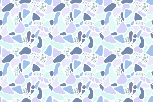 Wallpaper | Abstract shapes light blue