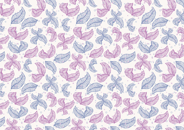 Wallpaper | Purple feathers