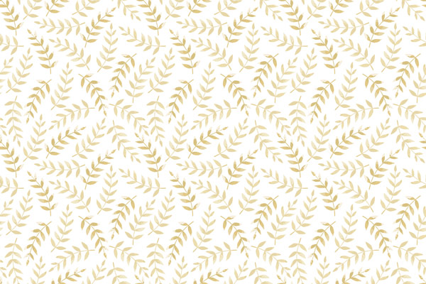 Wallpaper | Yellow leaves pattern
