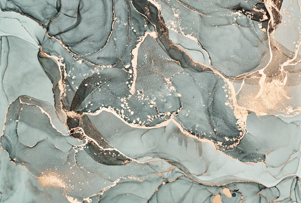 Wallpaper | Olive green luxurious marble
