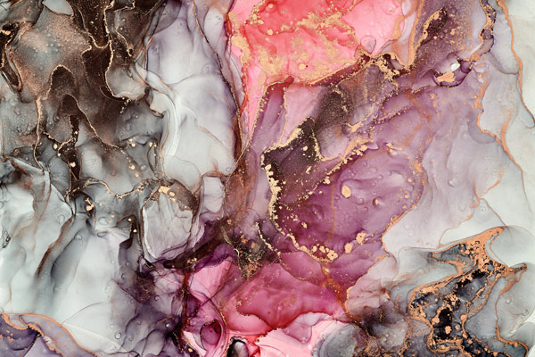 Wallpaper | Pink and brown luxurious marble