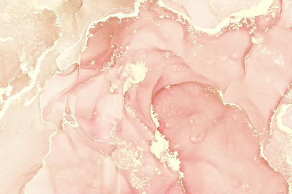 Wallpaper | Peach pink luxurious marble