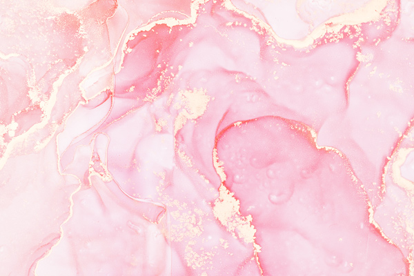 Wallpaper | Pink cream luxurious marble