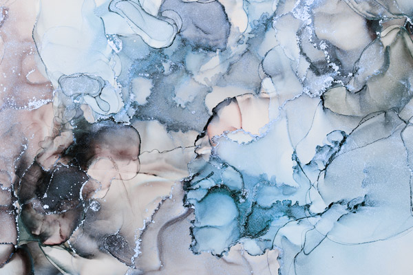 Wallpaper | Ice blue luxurious marble