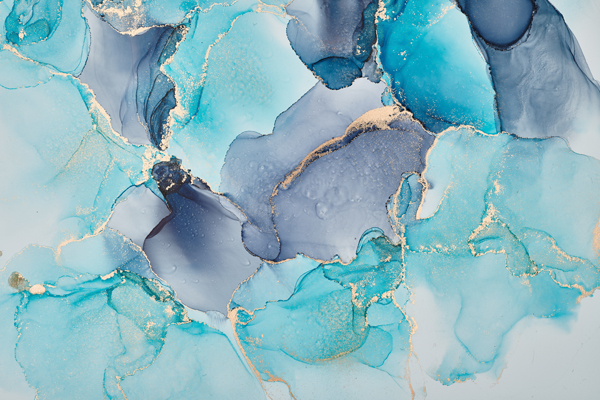 Wallpaper | Light ice blue luxurious marble