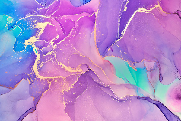 Wallpaper | Shiny purple and blue luxurious marble