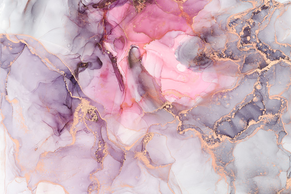 Wallpaper | Dirty pink luxurious marble