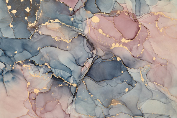 Wallpaper | Pastel dark pink luxurious marble