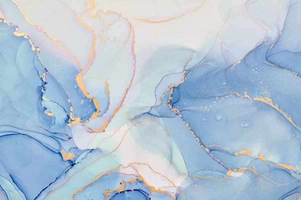 Wallpaper | Light shades of blue luxurious marble
